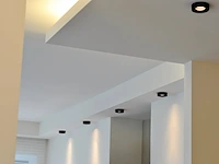 10 x gu10 inbouw armatuur zwart kantelbaar met lamphouder - afbeelding 2 van  7