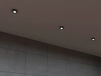 10 x gu10 inbouw armatuur zwart kantelbaar met lamphouder - afbeelding 3 van  7