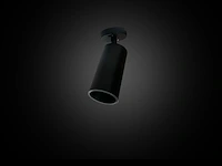 10 x gu10 opbouwarmatuur – draaibaar 350°/70° – ø55x110 mm – aluminium – ip20 – binnen - afbeelding 3 van  5