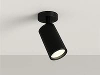 10 x gu10 opbouwarmatuur – draaibaar 350°/70° – ø55x110 mm – aluminium – ip20 – binnen - afbeelding 2 van  5