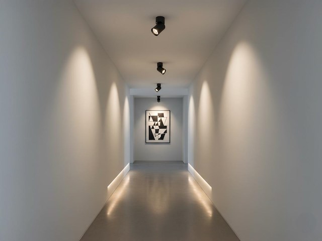 10 x gu10 opbouwspot armatuur cilinder zand zwart draaibaar - afbeelding 3 van  7