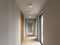 10 x gu10 opbouwspot armatuur rechthoekig wit kantelbaar 8,4cm - afbeelding 1 van  5