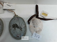 10 x hangdeco 5 x hert 5 x engel - afbeelding 3 van  3