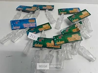 10 x hangdeco acryl kaars 2 stuks 8 cm - afbeelding 1 van  3