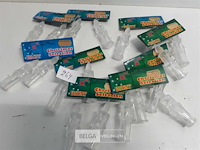 10 x hangdeco acryl kaars 2 stuks 8 cm - afbeelding 2 van  3