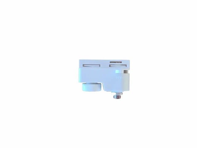 10 x hanglamp adapter voor 1 fase 2 draden railsystem zand wit - afbeelding 2 van  3