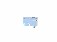10 x hanglamp adapter voor 1 fase 2 draden railsystem zand wit - afbeelding 2 van  3