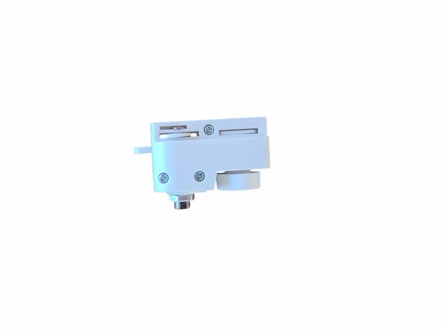 10 x hanglamp adapter voor 1 fase 2 draden railsystem zand wit - afbeelding 3 van  3