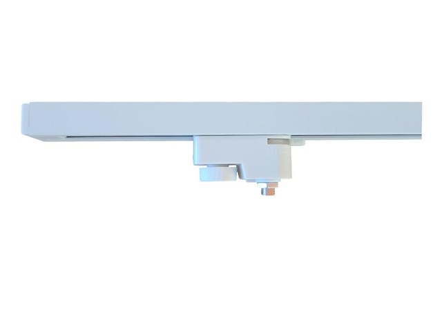 10 x hanglamp adapter voor 1 fase 2 draden railsystem zand wit - afbeelding 1 van  3