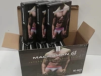 10 x herenslip - macroman - neon - maat m - mix kleuren - afbeelding 1 van  5