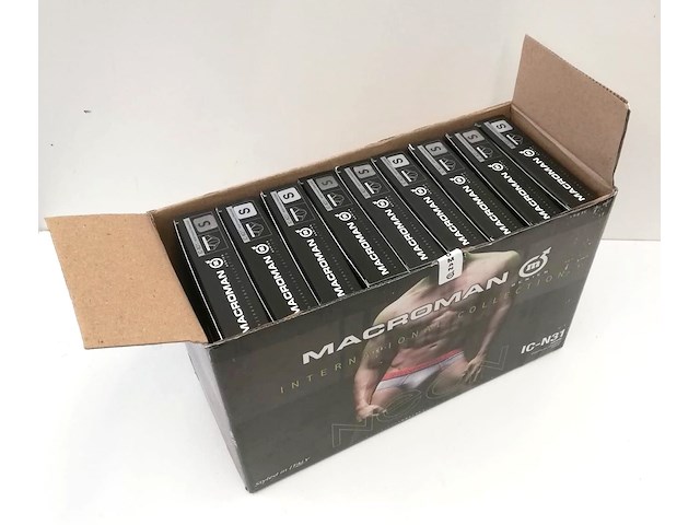 10 x herenslip - macroman - neon - maat s - mix kleuren - afbeelding 2 van  5