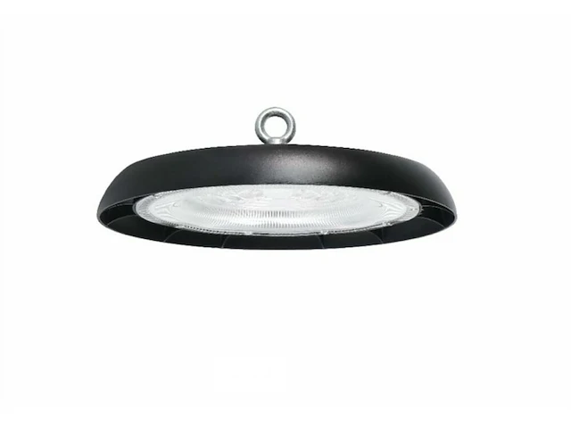 10 x highbay led slim 150w – 6500k koud wit – ufo ip65 waterdicht – 19.500 lm – zwart - afbeelding 4 van  6