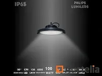 10 x highbay pro 100w - philips lumileds - 130lm/w - 6500k - afbeelding 1 van  5