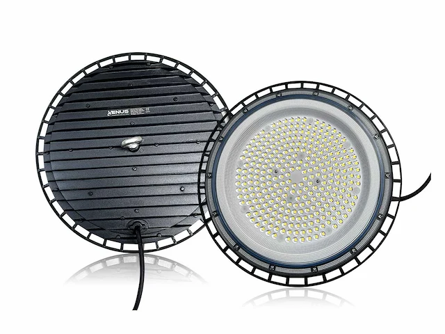 10 x highbay slim 100w - 110lm/w - koud wit 6400k - afbeelding 4 van  4