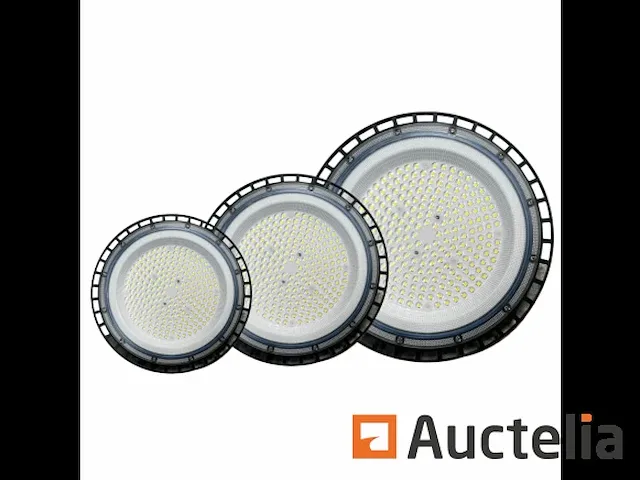 10 x highbay slim 100w - philips lumileds - 110lm/w - koud wit 6500k - afbeelding 1 van  5