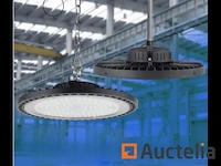 10 x highbay ufo 100w - pro design smd - dimbaar - lumileds philips - koud wit 6500k - afbeelding 3 van  10