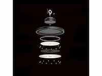 10 x highbay ufo 100w - pro design smd - dimbaar - lumileds philips - waterdicht ip65 - koud wit 6500k - afbeelding 5 van  9