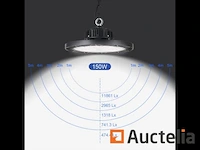 10 x highbay ufo 150w - pro design smd - dimbaar - lumileds philips - ip5 - koud wit 6500k - afbeelding 2 van  10