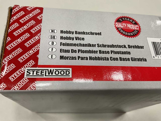 10 x hobby bankschroef 60 mm met klem - afbeelding 5 van  5