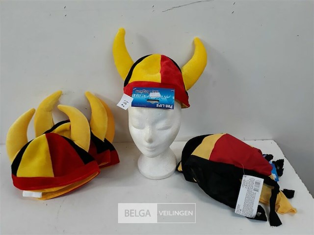 10 x hoedjes mix 2 assorti belgie - afbeelding 3 van  3