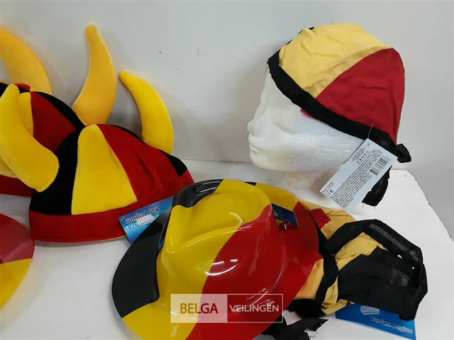 10 x hoedjes mix 3 assorti belgie - afbeelding 3 van  3