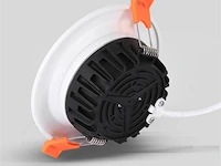 10 x inbouw led spot – 15w – 6500k koud wit – cob – rond – 1350 lm – ø180 mm – ip20 - afbeelding 2 van  5