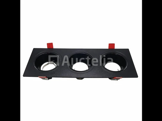 10 x inbouwspotfitting (ep-3) - verstelbaar - gu10 - zwart - afbeelding 5 van  5