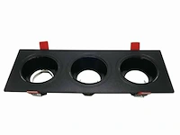 10 x inbouwspotfitting (ep-3) - verstelbaar - gu10 - zwart - afbeelding 6 van  6