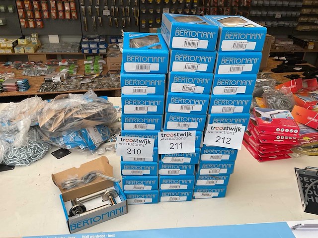 10 x inox deurklinken - afbeelding 1 van  5