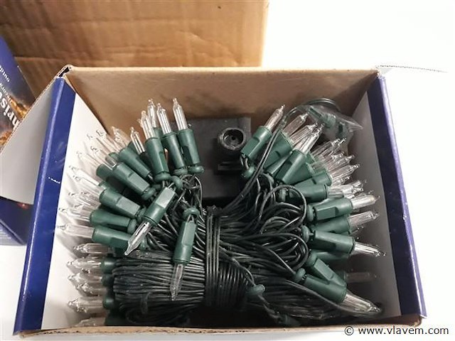 10 x kerstlampen 160 l classic kaars model - afbeelding 2 van  2