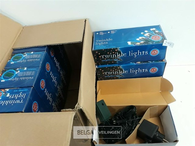 10 x kerstlampen 200 l classic twinkel 8 programma's - afbeelding 2 van  3