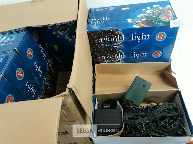 10 x kerstlampen 480 l classic twinkel 8 programma's - afbeelding 2 van  3