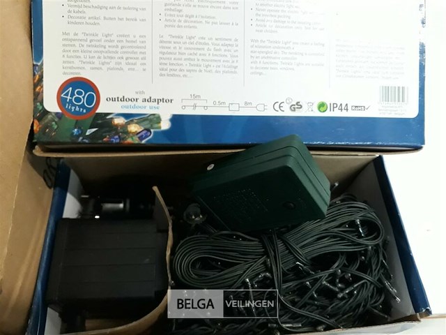 10 x kerstlampen 480 l classic twinkel 8 programma's - afbeelding 3 van  3