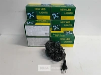 10 x kerstverlichting led 50 l mix blauw/helder wit - afbeelding 1 van  3