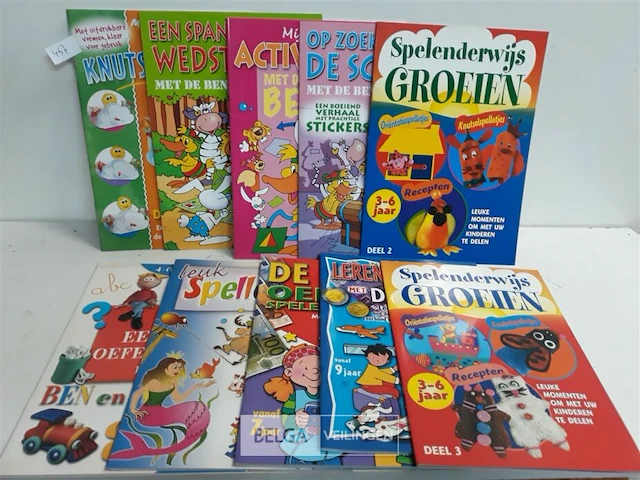 10 x kinder oefen-leer en doe boekjes 10 assorti - afbeelding 1 van  3