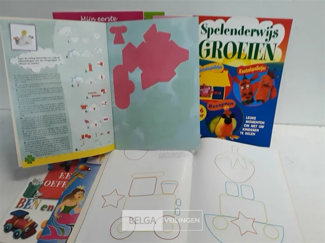 10 x kinder oefen-leer en doe boekjes 10 assorti - afbeelding 3 van  3
