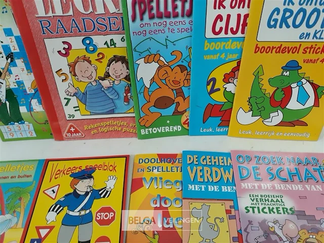 10 x kinder oefen-leer en doe boekjes 10 assorti - afbeelding 3 van  3