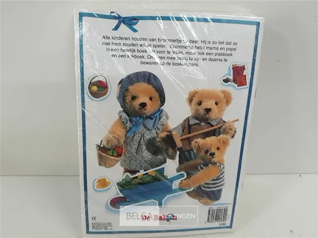 10 x kinder verhalen plakboekje brommeltje helpt mama en papa - afbeelding 3 van  3