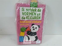 10 x kinderboek ik ontdek de vormen en kleuren met stickers - afbeelding 3 van  3