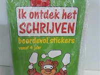 10 x kinderboek ik ontdek het schrijven met stickers - afbeelding 3 van  3