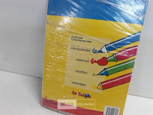 10 x kleurboek boerderijdieren voor 4-5 jarige - afbeelding 3 van  3