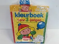 10 x kleurboek voor 3-jarigen piepe-muisjes - afbeelding 1 van  2