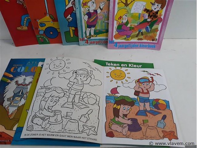 10 x kleurboekjes - afbeelding 2 van  2