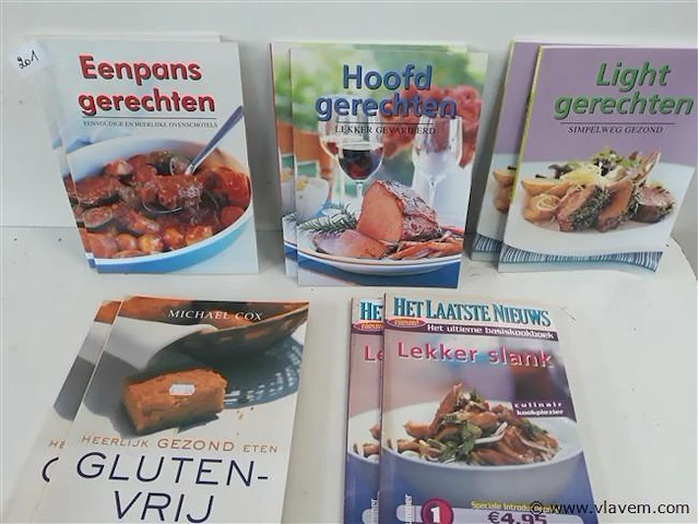 10 x kookboek 5 verschillende - afbeelding 2 van  2