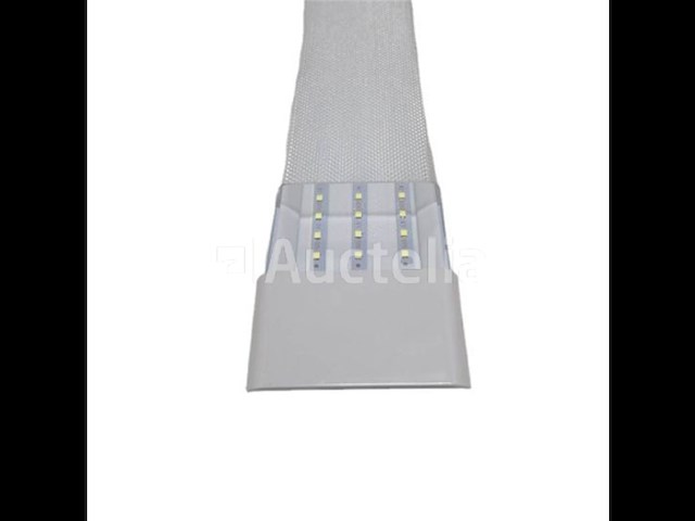 10 x led-batten 120w met lens – 120cm – 6500k koud wit – stofdicht – 30.000h - afbeelding 2 van  5