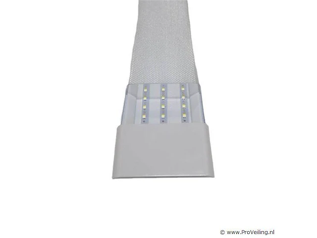 10 x led-batten 120w met lens – 120cm – 6500k koud wit – stofdicht – 30.000h - afbeelding 4 van  5