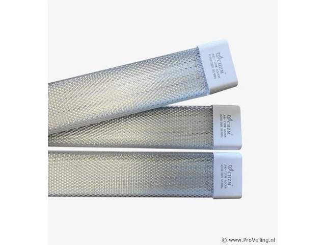 10 x led-batten 120w met lens – 120cm – 6500k koud wit – stofdicht – 30.000h - afbeelding 5 van  5