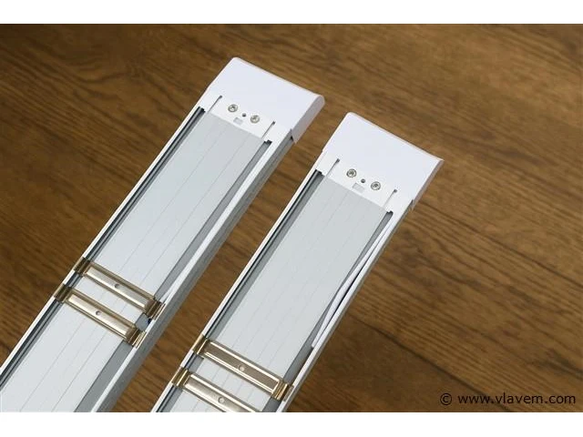 10 x led-batten 120w met lens – 120cm – 6500k koud wit – stofdicht – 30.000h - afbeelding 3 van  5