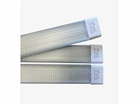 10 x led-batten 120w met lens – 120cm – 6500k koud wit – stofdicht – 30.000h - afbeelding 5 van  5