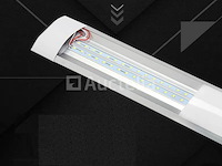 10 x led batten 54w – 150cm – 4000k blanc neutraal – stofdicht – 30.000h - afbeelding 1 van  5